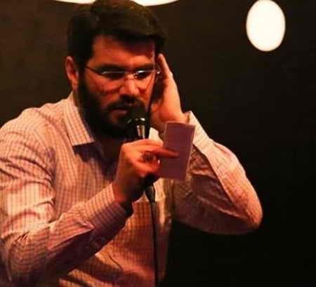 مداحی پشت سر مرقد مولا میثم مطیعی
